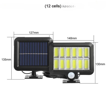 Projecteur solaire avec capteur