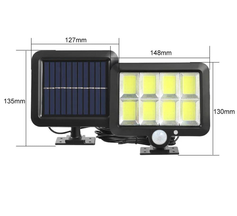 Projecteur solaire avec capteur