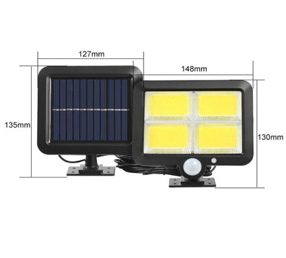 Projecteur solaire avec capteur