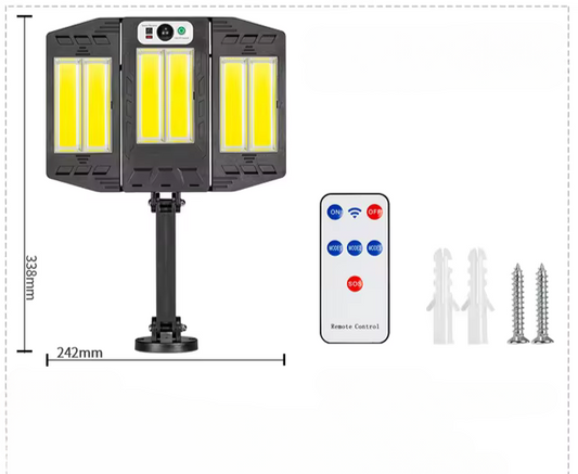 Lampadaire avec détecteur