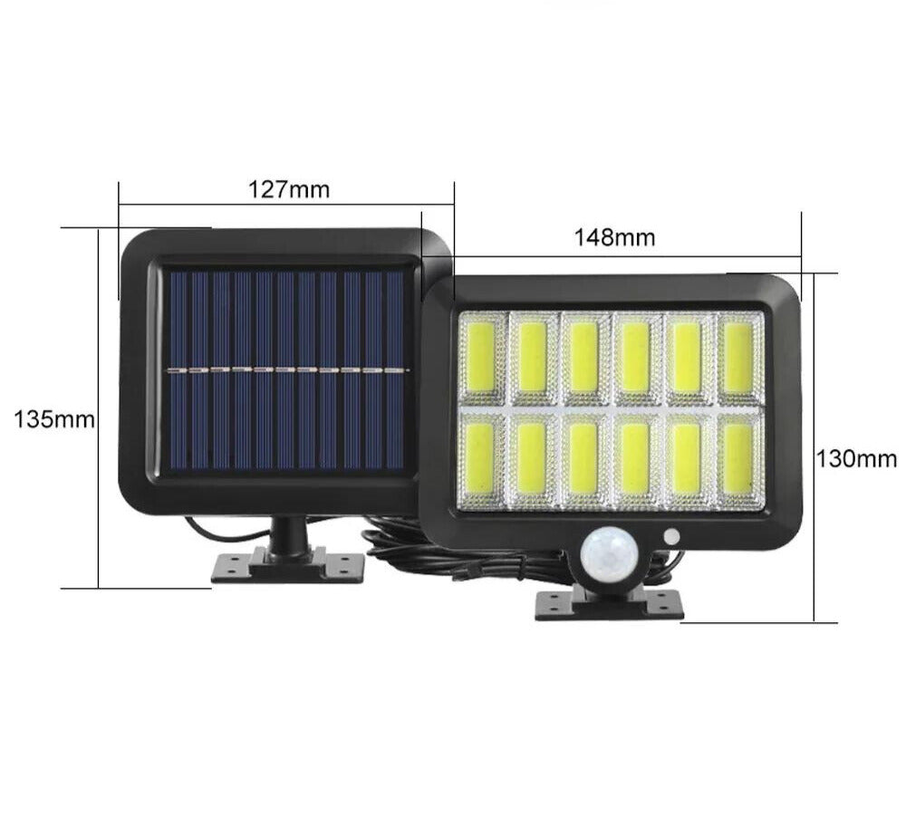 Projecteur solaire avec capteur