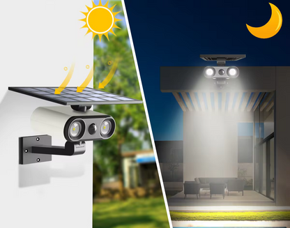 Projecteur LED solaire avec détecteur