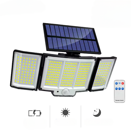 Projecteur solaire avec détecteur