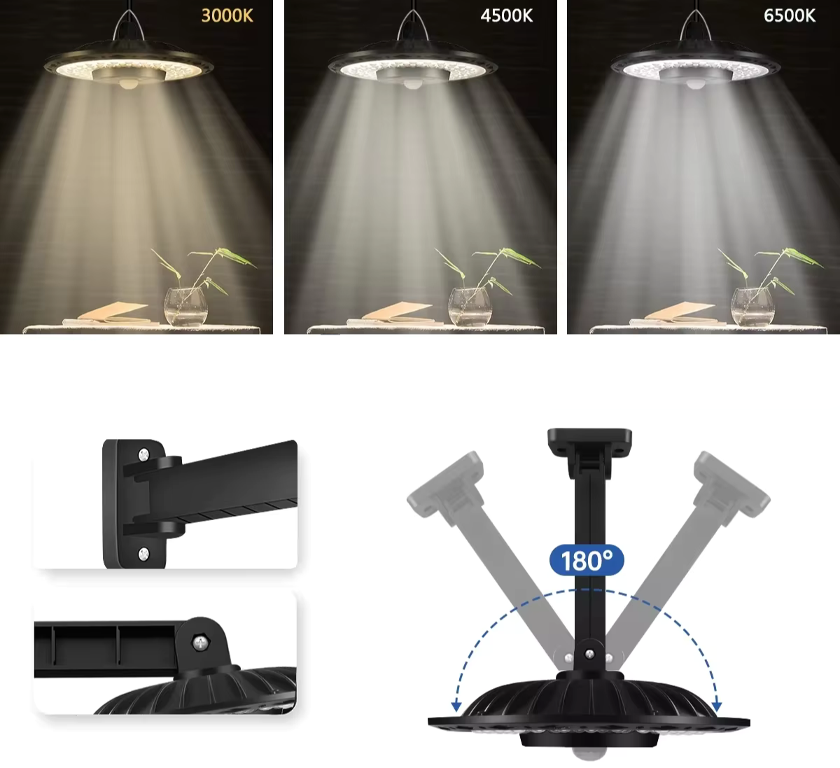 Lampe suspendue avec capteur